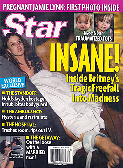 Illustration for article titled This Week In Tabloids: Yeah, Britney Goes Bonkers
